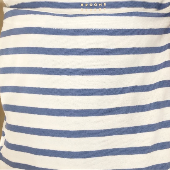 Kate Spade Broome Street blue and white stripe top - Picture 7 of 7